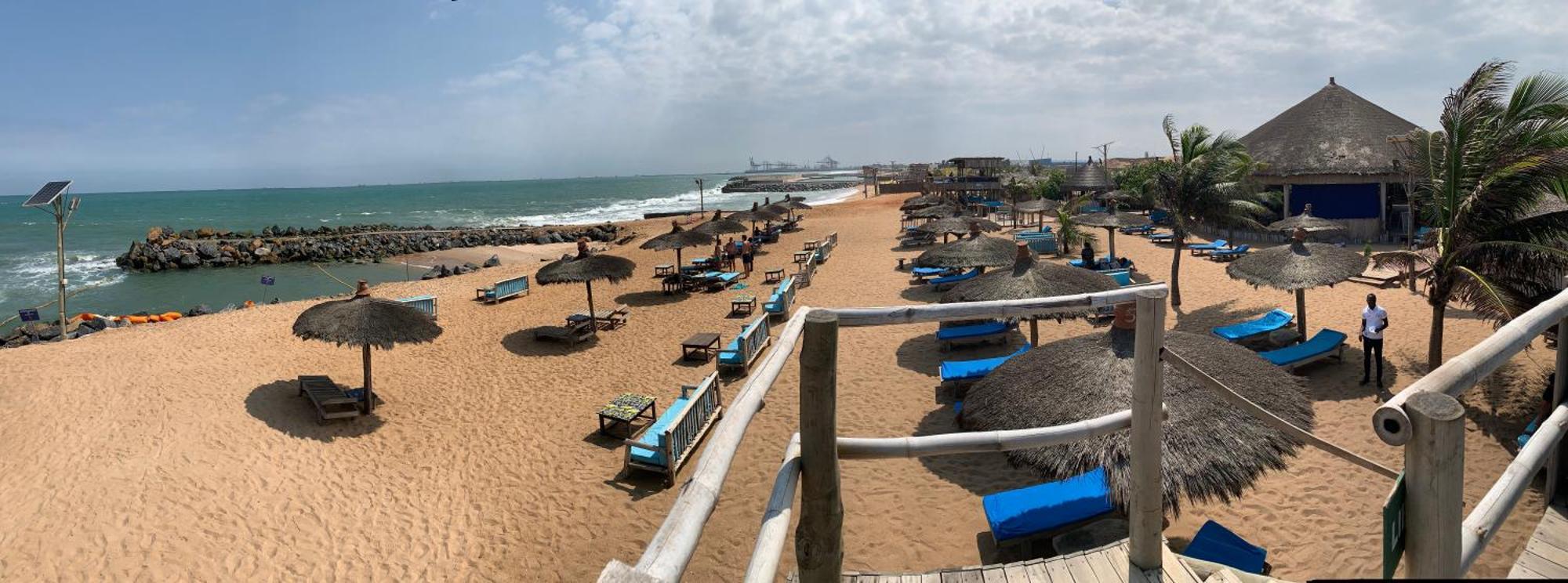 Marcelo Beach Club Ломе Экстерьер фото